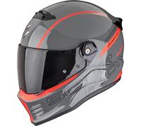 Scorpion Covert FX Danko Full-Face Helmet, grey-silver, size M for Men