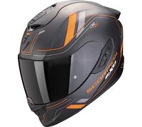 Scorpion Exo-1400 Evo 2 Carbon Air Mirage Helmet, black matt/orange, size XXL (63/64)