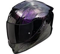 Scorpion Exo-1400 Evo II Air Fantasy Full-Face Helmet Black/Lilac S