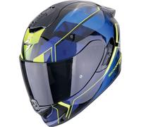 Scorpion EXO-1400 Evo II Air Intensio Helmet, black/blue/yellow, size XXL (63/64)
