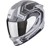 Scorpion EXO-1400 Evo II Air Linart Helmet, grey-white, size 2XL for Men