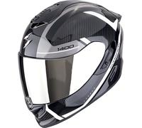 Scorpion EXO-1400 Evo II Carbon Air Enko Helmet, black/white/silver, size XXL (63/64)