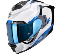 Scorpion Exo-1500 Air Arena Full-Face Helmet, white/blue/black, size XL (61/62)