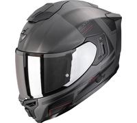SCORPION EXO-1500 AIR DUAL Integralhelm matt schwarz-silber-rot L