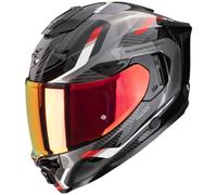 Scorpion Exo-1500 Air Sleek Full-Face Helmet, black/grey/red, size XS (53/54)