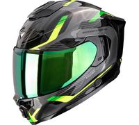 Scorpion EXO-1500 Air Sleek, full face helmet XL Black/Green/Yellow