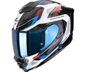 SCORPION EXO-1500 AIR SLEEK Integralhelm weiss-rot-blau XL