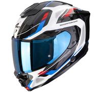 Scorpion EXO-1500 Air Sleek Full-Face Helmet unisex White/Black/Blue, XS