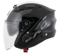 Scorpion Exo-230 Condor Jet Helmet unisex Black/White, XS