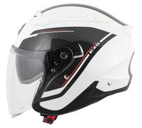 Scorpion Exo-230 Fenix Jet Helmet unisex White/Black, XS