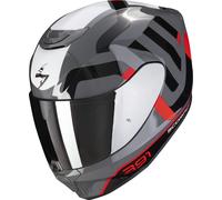 Scorpion EXO 391 Arok Helmet, black-grey-red, size 2XL for Men