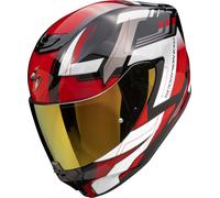 Scorpion EXO-391 Captor Helmet, black-red, size S for Men