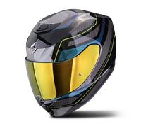 Scorpion Full-Face Helmet EXO-391 Leo – Black/Grey/Blue – Size S (Men)
