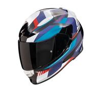 Scorpion EXO 491 Abilis Full Face Moto Motorcycle Helmet Black / Blue / Red