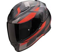 Scorpion EXO-491 Abilis Helmet, black-grey-red, size 2XL for Men