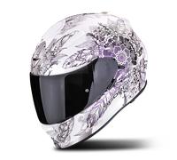 Scorpion Exo-491 Dream Full-Face Helmet, white-purple, size L for Men