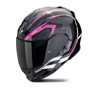 Scorpion EXO-491 Kripta Full Face Helmet Black/Pink/WhiteL Black,Pink,White