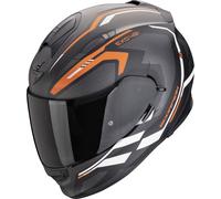 Scorpion Exo-491 Kripta Helmet, black-white-orange, size S
