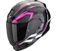 Scorpion Exo-491 Kripta Helmet, black/white/pink, size XS (53/54)