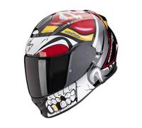 Scorpion Exo-491 Pirate Helmet, black/white/red, size XXL (63/64)