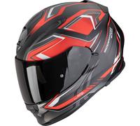 Scorpion Exo-491 Zumo Full-Face Helmet, black-red, size S for Men