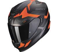 Scorpion EXO-520 Evo Air Elan Helmet, black-orange, size XL for Men