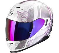 Scorpion EXO-520 Evo Air Fasta, full face helmet S White/Purple
