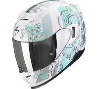 Scorpion Exo-520 Evo Air Fasta Helmet, white-blue, size S for Men