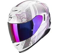 Scorpion Exo-520 Evo Air Fasta Helmet, white-purple, size S for Men