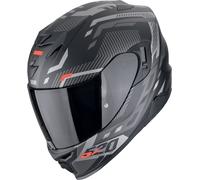 Scorpion EXO-520 Evo Air Ranka Helmet, black-grey-red, size XL for Men