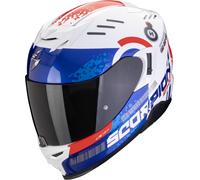 SCORPION EXO-520 EVO AIR TITAN full face helmet white-blue-red S