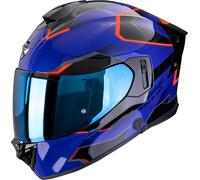Scorpion EXO-530 Air Clip, full face helmet M Dark Blue/Black/Red