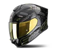 Scorpion Exo-530 Air Fond Full-Face Helmet, black-yellow, size M for Men