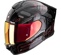 Scorpion Exo-530 Air Fond Full-Face Helmet, black-red, size S for Men
