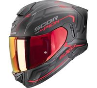Scorpion Exo-530 Air Slope Full-Face Helmet, black-red, size XL for Men