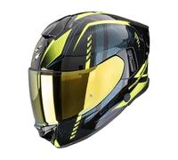 Scorpion Exo-530 Air Theras Full-Face Helmet, black-yellow, size S for Men