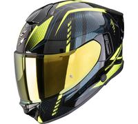 Scorpion Exo-530 Air Theras Full-Face Helmet, black-yellow, size XL for Men