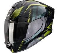 Scorpion EXO-530 Air Theras Full-Face Helmet unisex Black/Green, 2XL