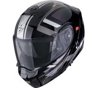 Scorpion EXO-930 Evo Ardens Flip-Up Helmet, black/purple/silver, size M (57/58)