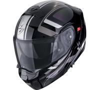 Scorpion EXO-930 Evo Ardens Flip-Up Helmet, black-purple-silver, size S for Men