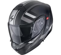 Scorpion EXO-930 Evo Ardens Flip-Up Helmet, black-silver, size XS 54 55 for Men