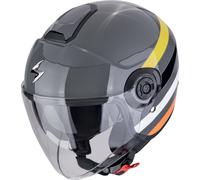 Scorpion EXO-City II Bee Jet Helmet, grey-yellow, size XL for Men