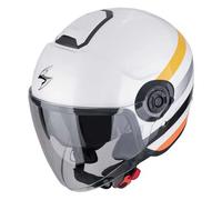 Scorpion EXO-City II Bee Jet Helmet, white/yellow, size XXS (53/54)