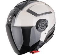 Scorpion Exo-City II Cosmos Open-Face Helmet, black-white, size 2XL for Men