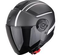 Scorpion Exo-City II Cosmos Open-Face Helmet, black-white, size 2XL for Men