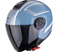 Scorpion Exo-City II Cosmos Open-Face Helmet, grey-blue, size L for Men