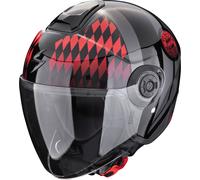 Scorpion Exo City II FC Bayern Jet Helmet, black-grey-red, size L
