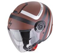 Scorpion Exo-City II Riva Jet Helmet brown size S