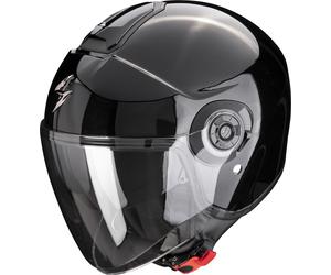 Scorpion Exo-City II Solid Jet Helmet, black, size M for Men