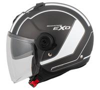 Scorpion Exo-City Scoot Jet Helmet Matt/Silver/White XS